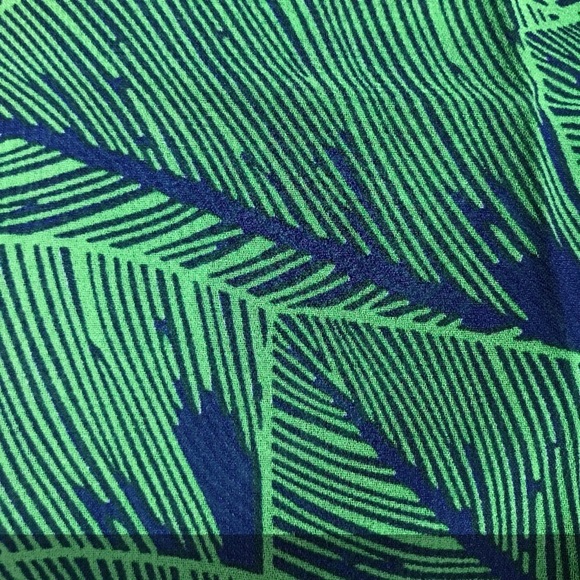 New! Green/Blue Leaf Kimono - Picture 6 of 6